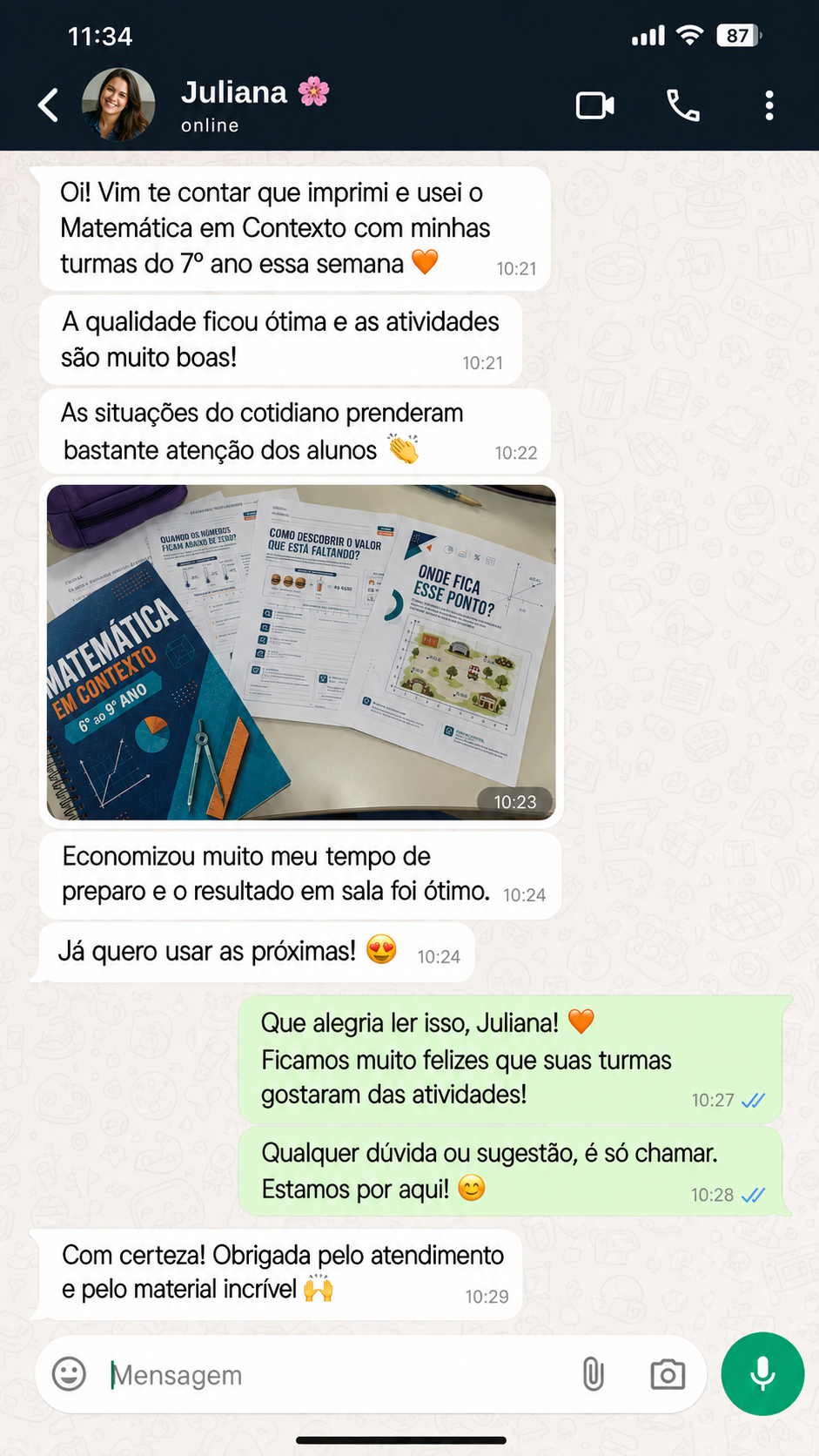 Feedback Matemática 1